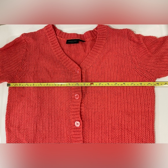 Sz.XL-Short Sleeve Cardigan-Kenneth Cole Select - Picture 6 of 7